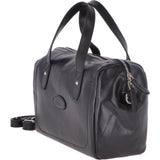 The Bridge Medium Italian Leather Barrel Bag Iron Blue  - 44253 01 09 NH