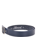 Mens Leather Belt Navy: AB-05