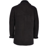 Mens Classic Sheepskin Coat Black: KE 884 BOX