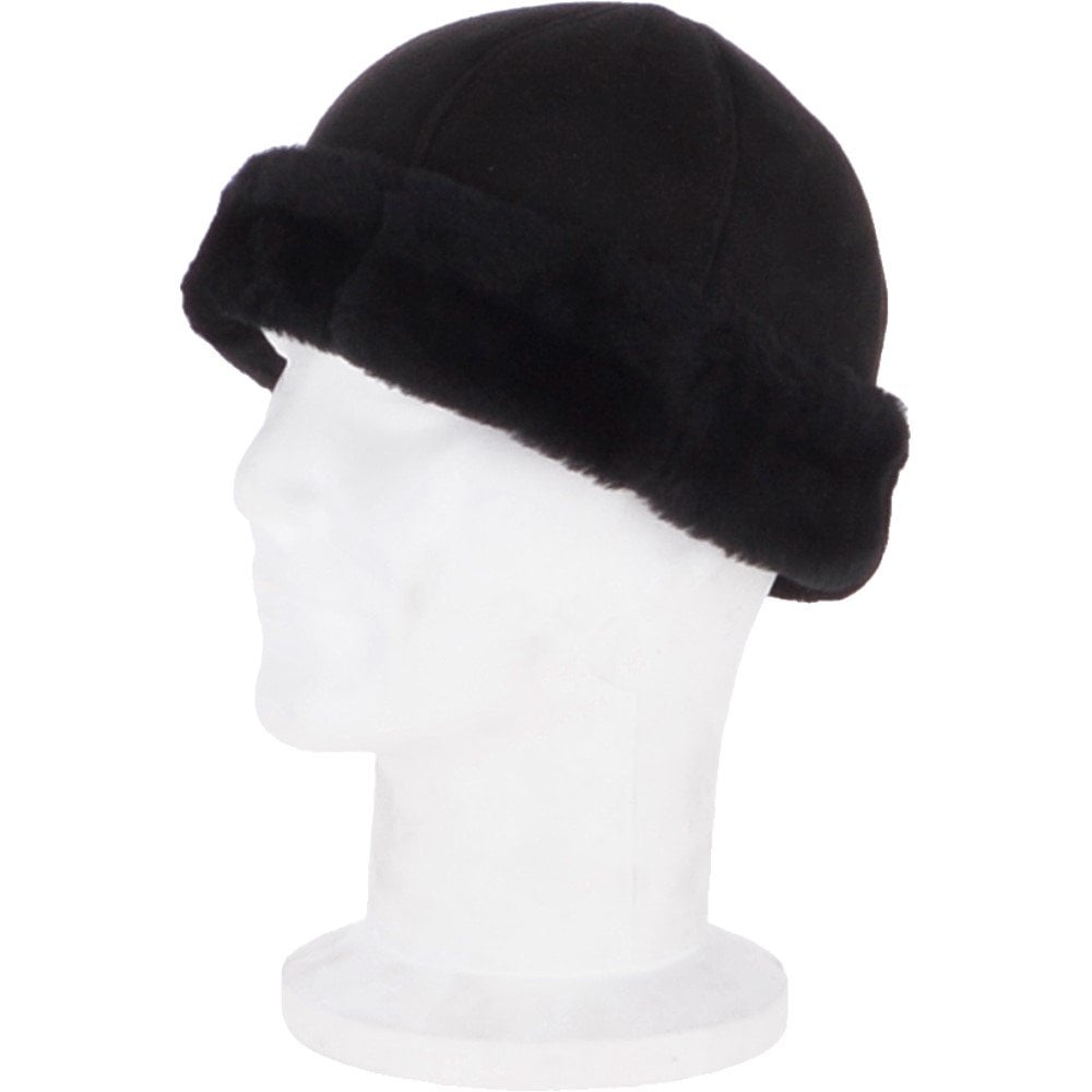 Ladies Luxury Sheepskin  Hat Black: 34