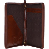 Vegetable Tanned Leather Document Holder Chestnut : A4 Sleeve