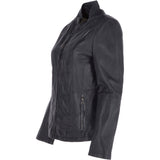 Leather Jacket  Navy/nap: AWL-738