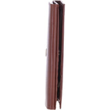 Vegetable Tanned Note, Coin & 8 Card Envelope Purse Chestnut : V-63