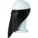 Leather Embossed Bandana Face Mask Black: FACE MASK