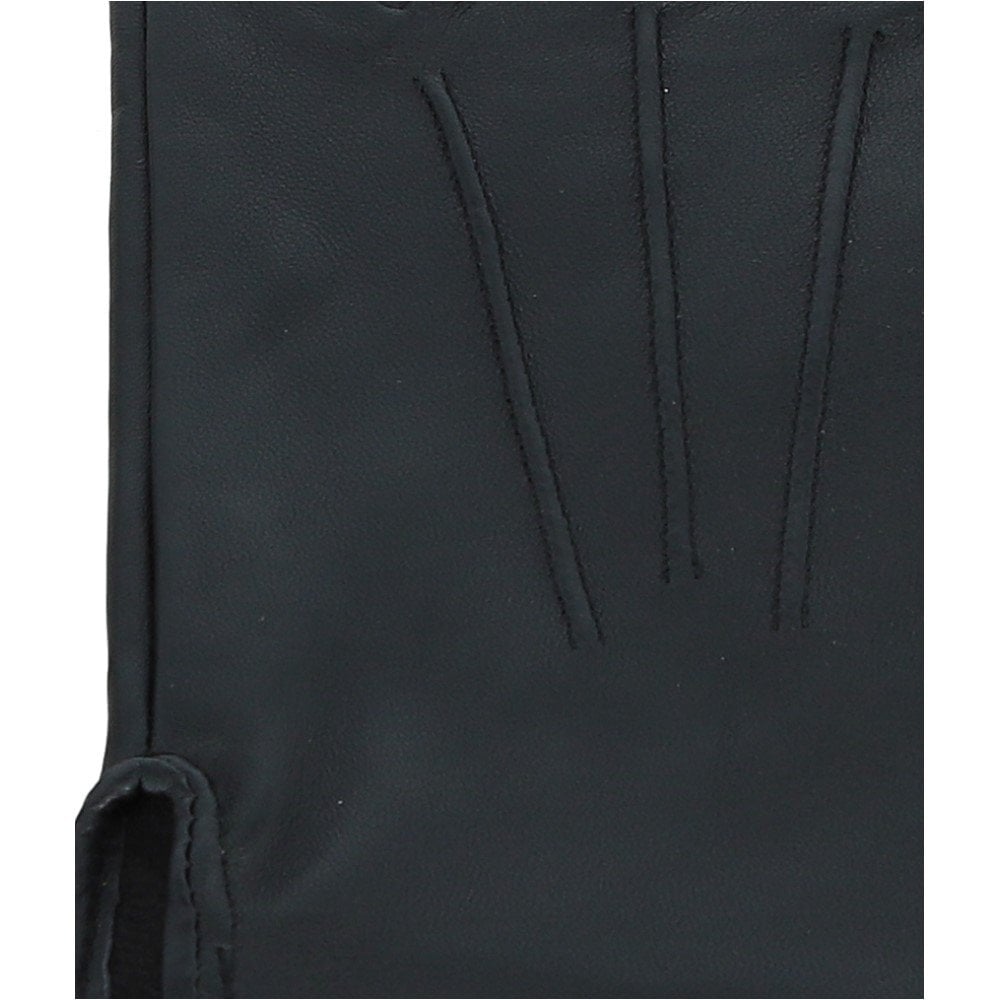 Men's Leather Gloves Black : 711 C