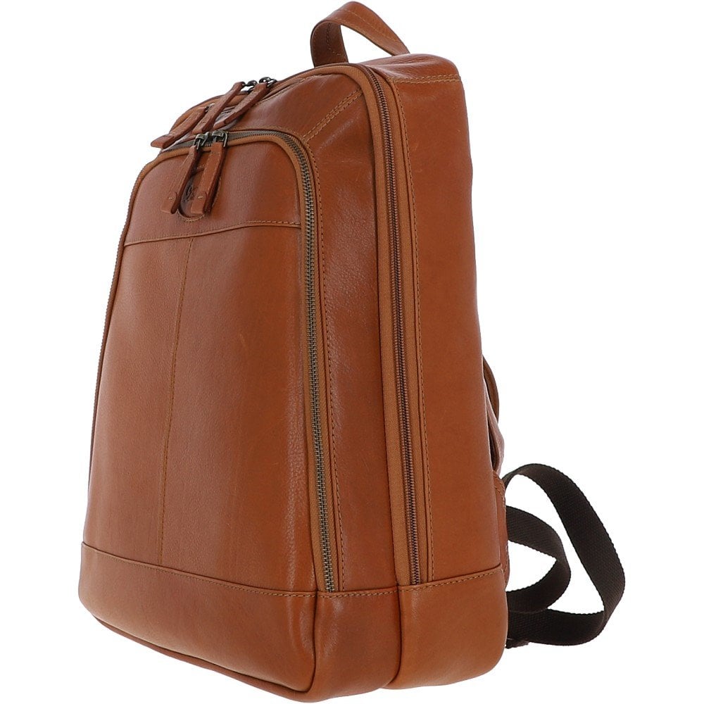 Unisex Ashwood Hi Veg Leather Backpack Tempo Tan : 8144