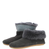 Sheepskin Slippers Grey: LADIES BOOTYS