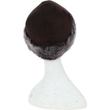 Ladies Luxury Sheepskin Hat Brown/Brissa: KB-496