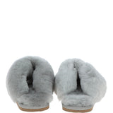 Women's Luxury  Sheepskin Flip Flops Grey: LADIES FLIP FLOP