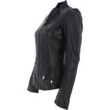 Leather Jacket Black/nap: NIBI 2