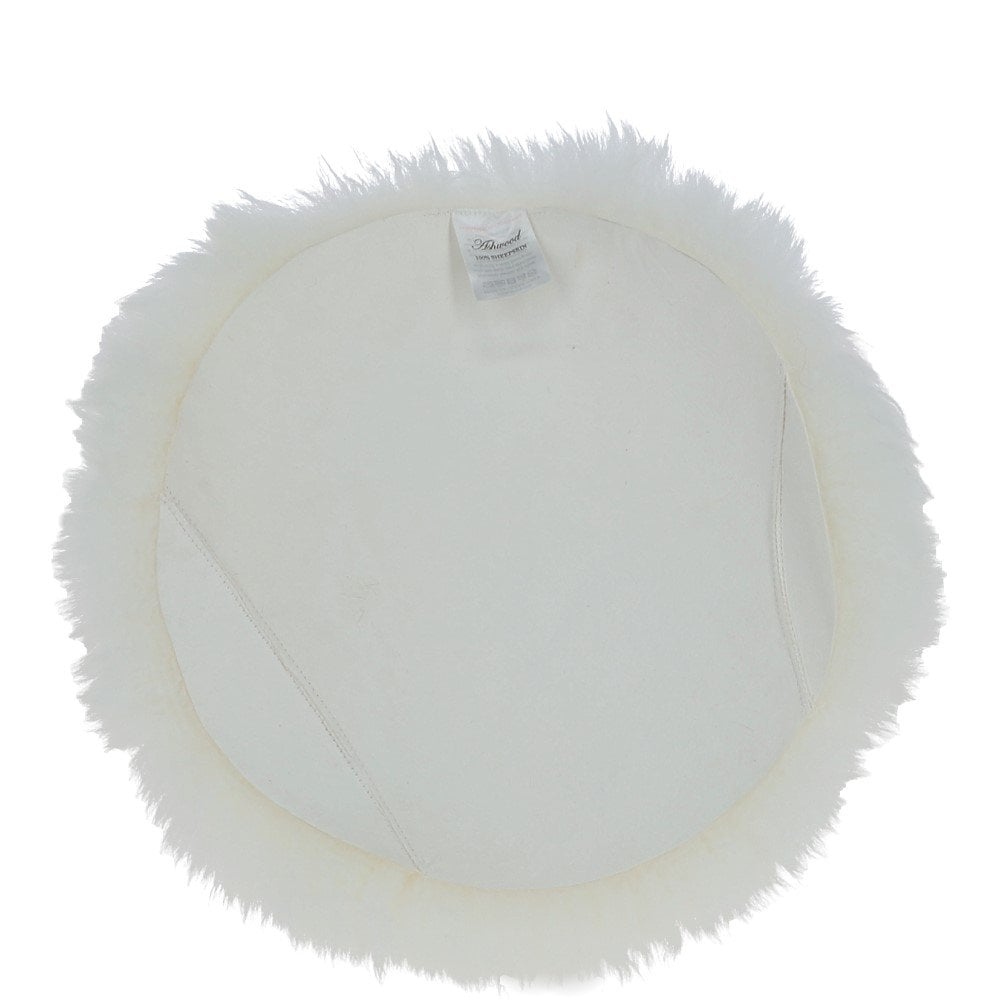 Ashwood Sheepskin Seat Pad Ivory