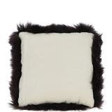 Ashwood Sheepskin Cushion Chocolate