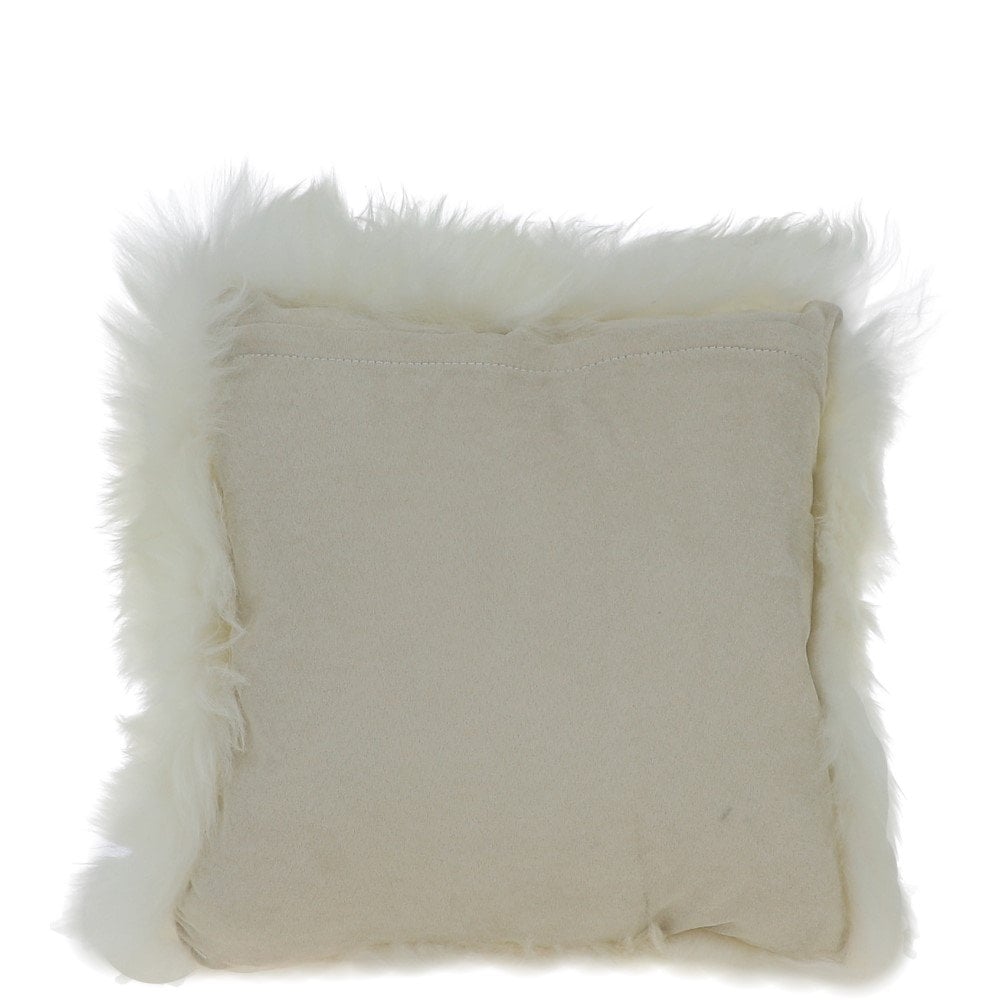 Ashwood Sheepskin Cushion Ivory