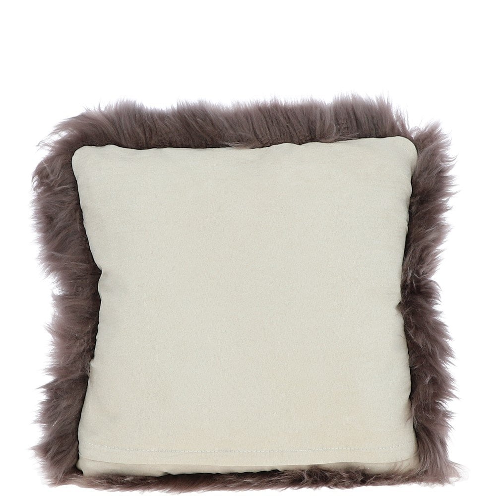 Ashwood Sheepskin Cushion Mink