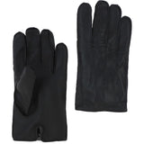 Touch Screen Friendly Leather Gloves Black : 821