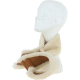 Women's Fenland Natural Winter Sheespkin Scarf Tan: Fen Scarf