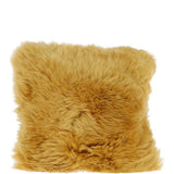 Ashwood Sheepskin Cushion Ochre