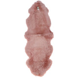 Ashwood Double Australian Sheepskin Rug Rosa