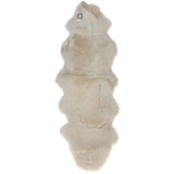 Ashwood Double Australian Sheepskin Rug Linen