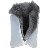 Natural Sheepskin Hot Water Bottle Cover Grey: WOOL WATER
