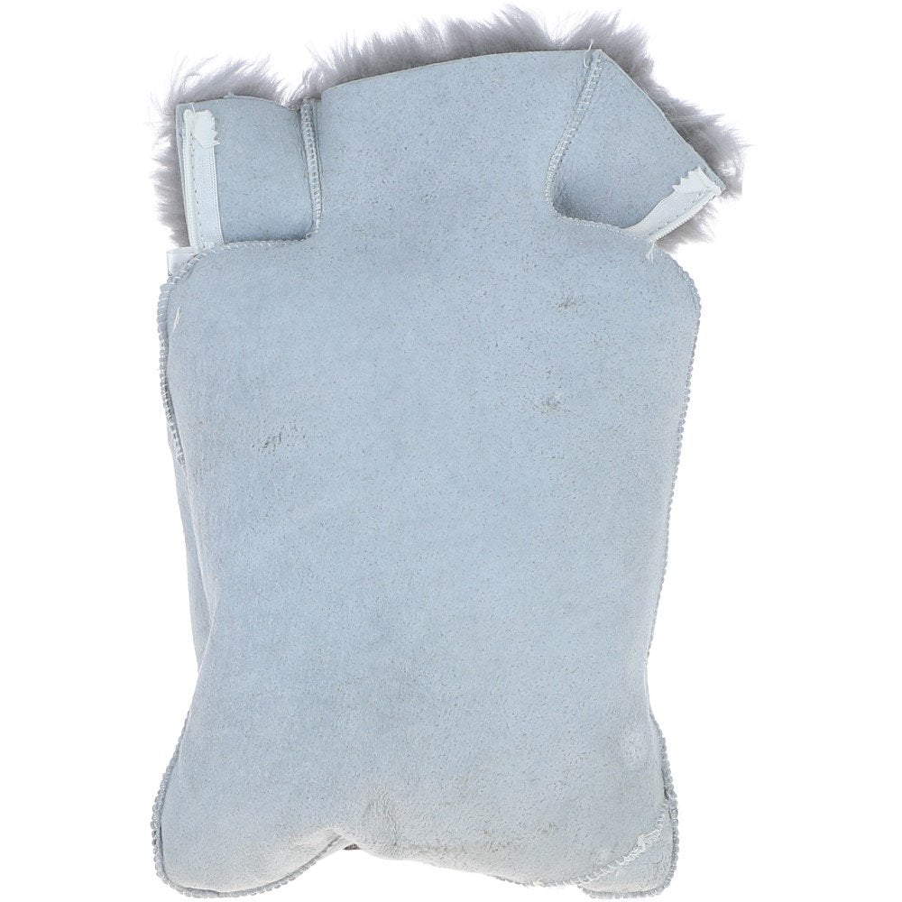 Natural Sheepskin Hot Water Bottle Cover Grey: WOOL WATER