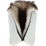 Natural Sheepskin Hot Water Bottle Cover Wolf Tip: WOOL WATER