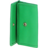 Ashwood Quilted Coin Card Purse Green: QUILTED COIN CARD PURSE
