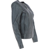 Ashwood Leather Jacket Grey: AWL-281