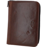 Ashwood Hi Veg Leather Tablet Holder and A4 Sleeve Section Tempo Brown: 8141