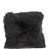 Ashwood Sheepskin Cushion Coal