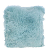 Ashwood Sheepskin Cushion Duck Egg