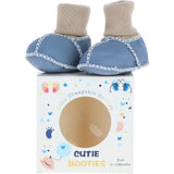 Fenland Unisex Kids Sheepskin Booties Baby Blue: CUTIE BOOTIE