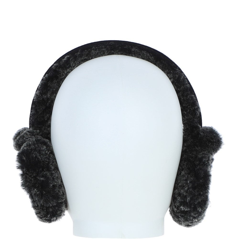 Fenland Sheepskin Winter Earmuffs Black: FEN-207