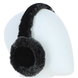Fenland Sheepskin Winter Earmuffs Black: FEN-207