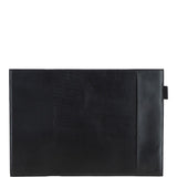 Ashwood Luxury Leather Desk Set Black: GS-1298