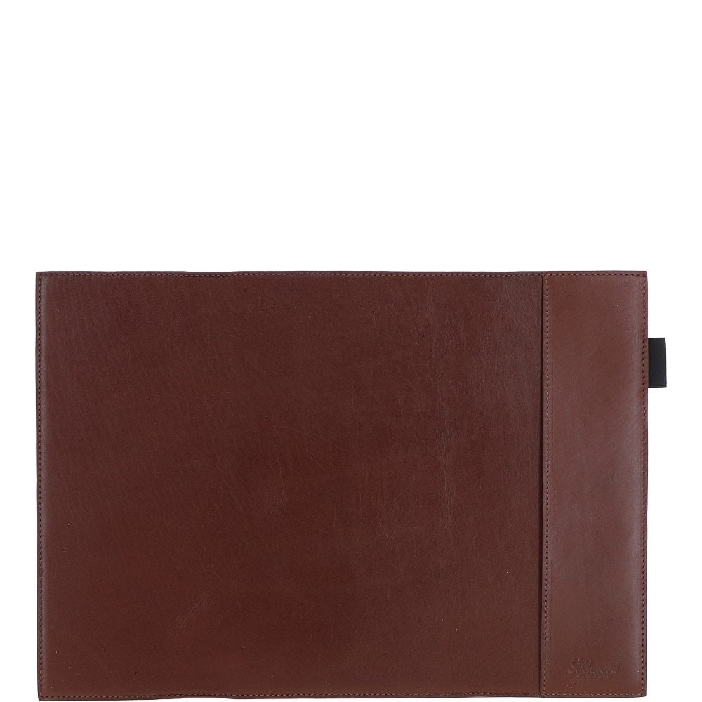Ashwood Luxury Leather Desk Set Chestnut: GS-1298