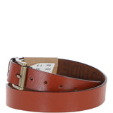 Mens Leather Belt Tan: MB-109