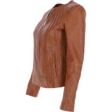 Ashwood Leather Jacket Tan: AWL-281