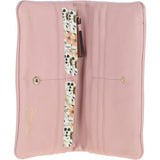 12 Card RFID Protected Leather Purse Peach Whip: J-56