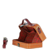 Ashwood Leather Trinket Box Orange: VIN-7