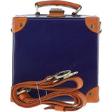 Ashwood Leather Trinket Box Navy: VIN-8