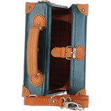 Ashwood Leather Trinket Box Green: VIN-11