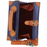 Ashwood Leather Trinket Box Navy: VIN-11