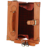 Ashwood Leather Trinket Box Tan: VIN-11