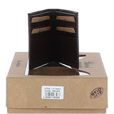 Luxury Leather Belt and Wallet Gift Set Brown: GS-1250