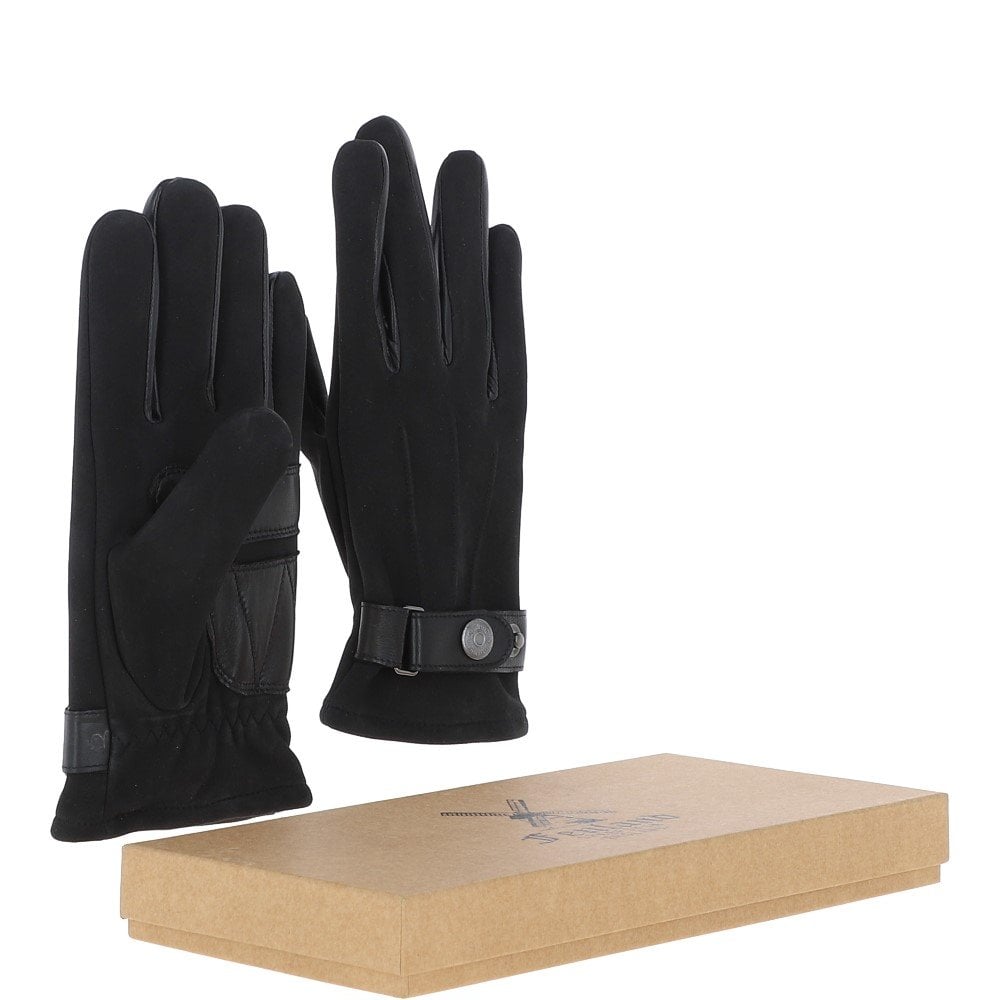 Fenland Suede Gloves Black: FEN-1003