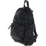 Ashwood Large Vintage Leather Backpack Black  –RUBEN