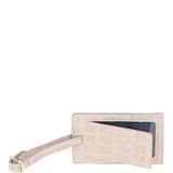 Ashwood Woman's Gift TRAVEL SET Blush Croc
