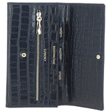 Ashwood Woman's Gift TRAVEL SET Navy/croc