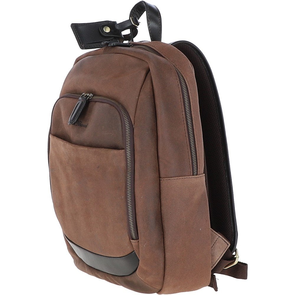 Ashwood Vegetable Tanned Leather Backpack Oily Brown : 11319